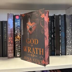 Signed God Of Wrath Rina Kent Hardcover Website Exclusive